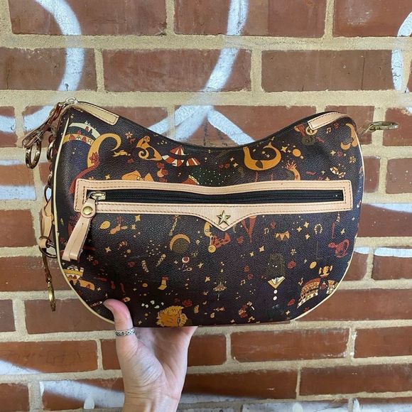 PIERO GUIDI Stella Hobo Bag Magic Circus Purse- Authentic! - Picture 16 of 16